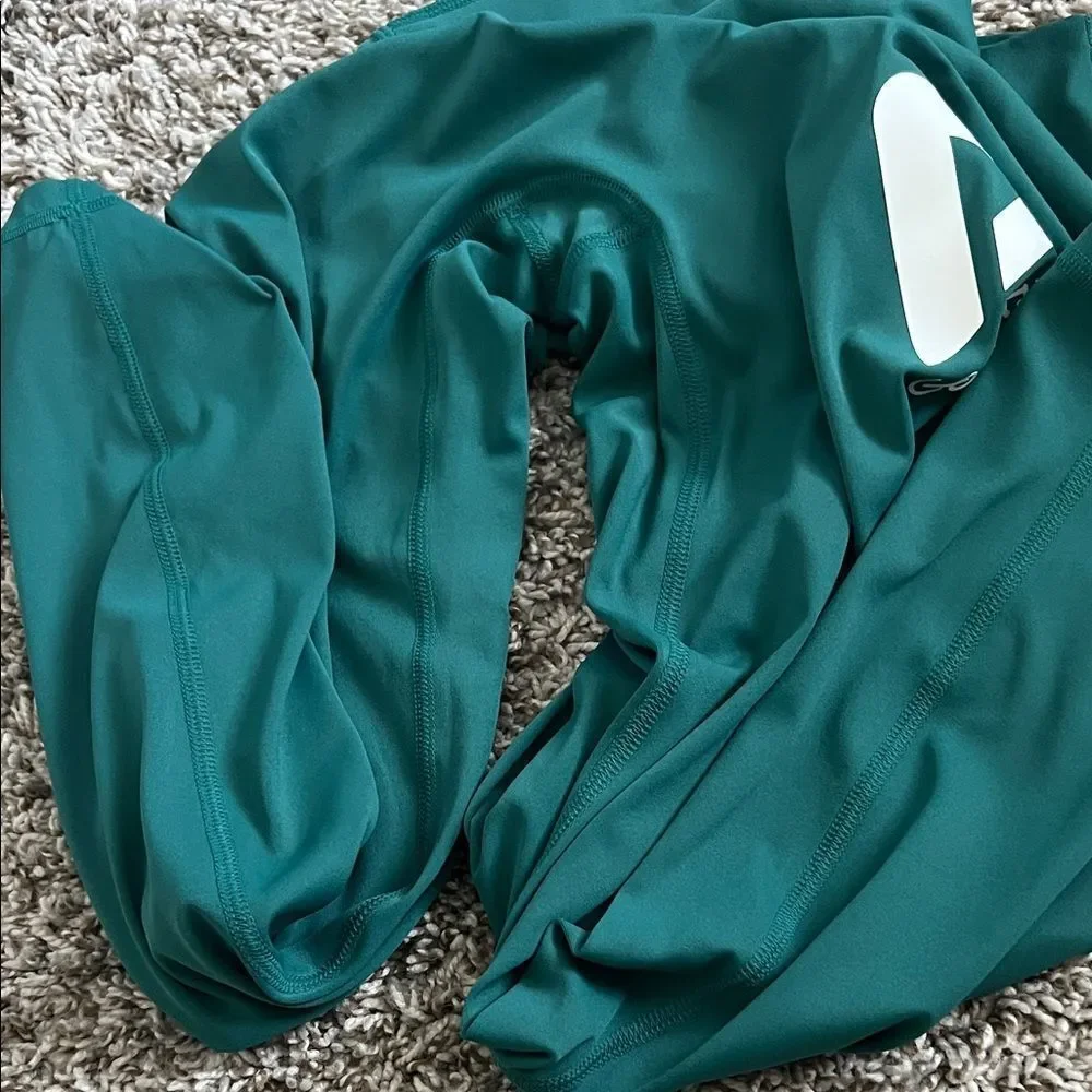 Like New! Nalu 'Go With The Flow' Women's Leggings - Teal- Size L